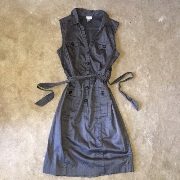 H&M Dresses & Skirts - H&M safari tailored dress